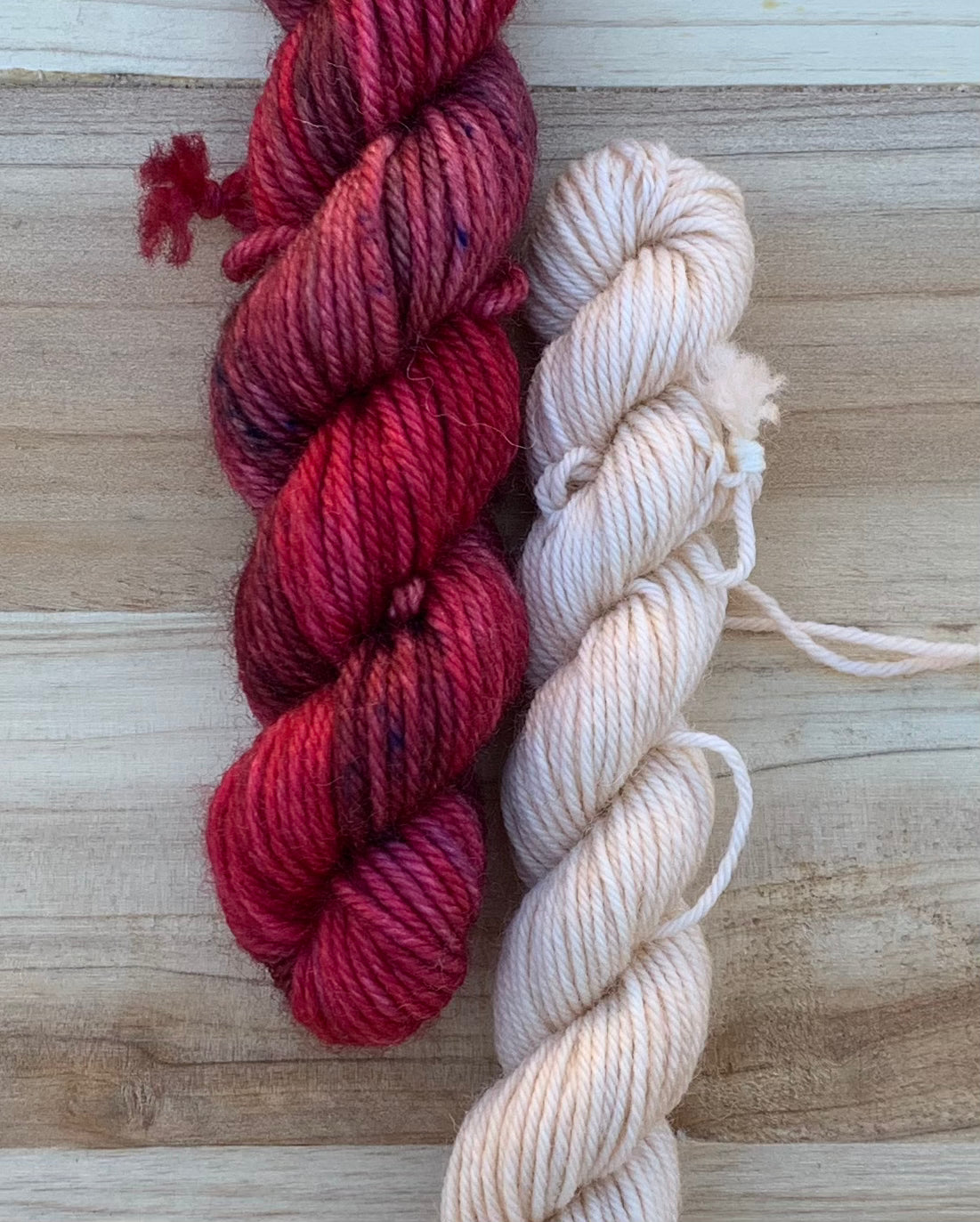 North Woods Knits Co & Sweet Pea & Sparrow - Collab Sock Set - Dyed to Order - Sweet Pea & Sparrow Hand Dyed Yarns