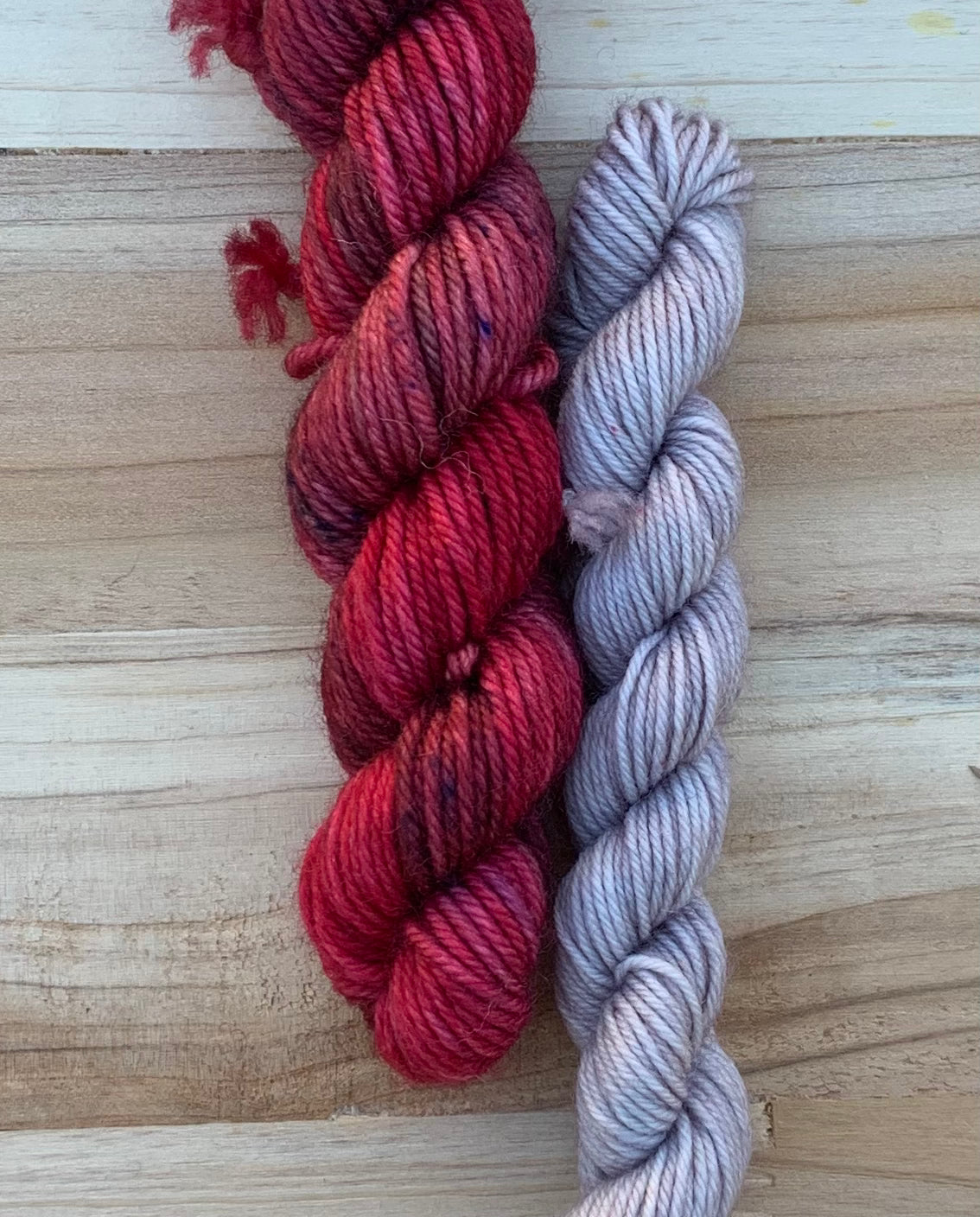 North Woods Knits Co & Sweet Pea & Sparrow - Collab Sock Set - Dyed to Order - Sweet Pea & Sparrow Hand Dyed Yarns