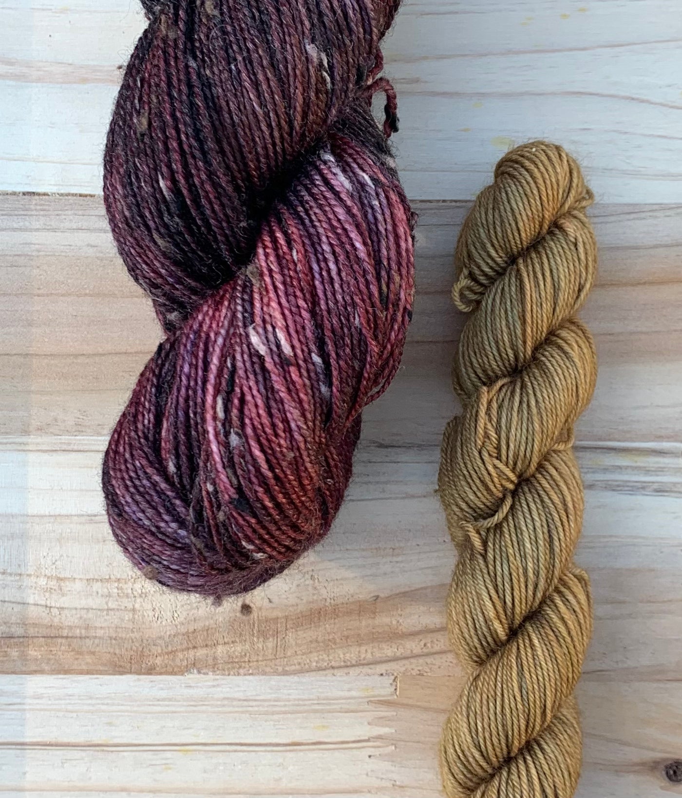 North Woods Knits Co & Sweet Pea & Sparrow - Collab Sock Set - Dyed to Order - Sweet Pea & Sparrow Hand Dyed Yarns
