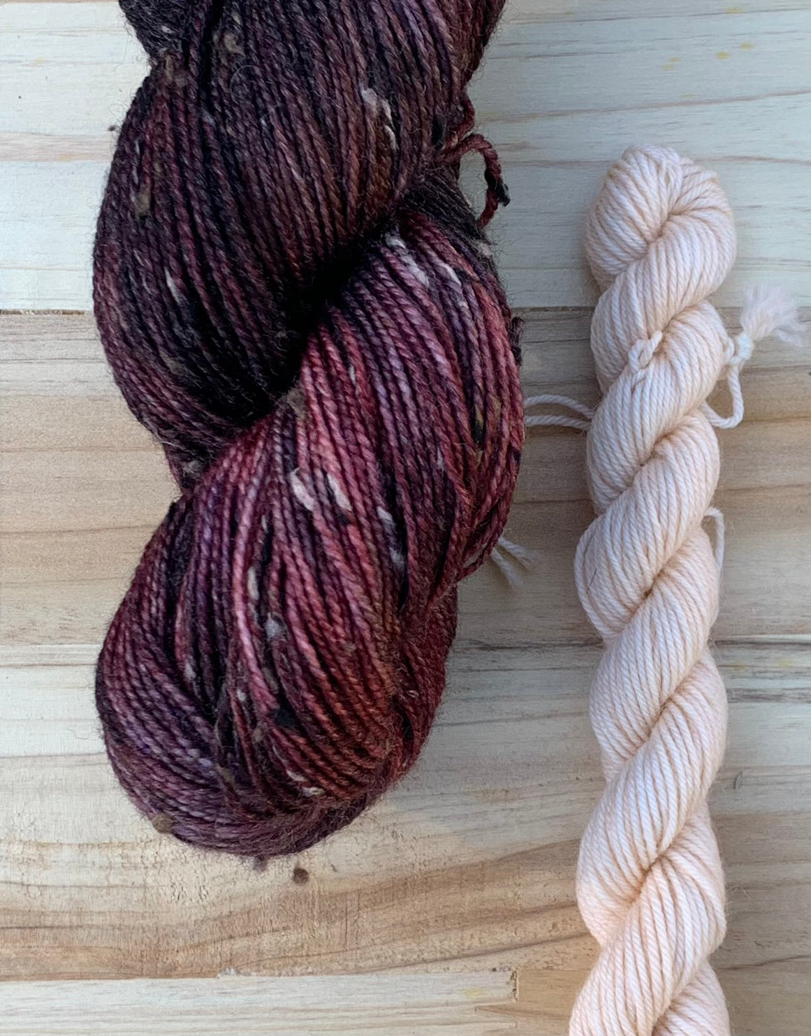 North Woods Knits Co & Sweet Pea & Sparrow - Collab Sock Set - Dyed to Order - Sweet Pea & Sparrow Hand Dyed Yarns