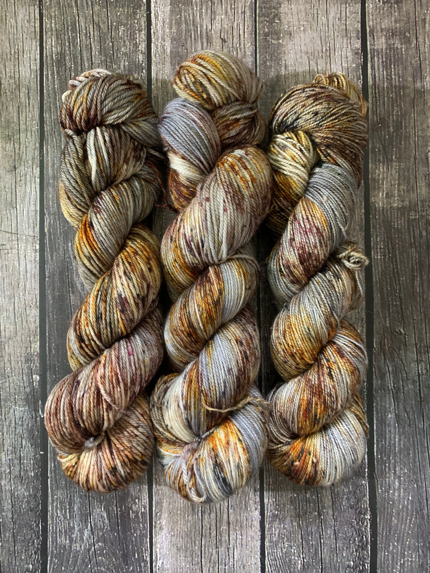 Brown Eyed Susans- Dyed to Order - Sweet Pea & Sparrow Hand Dyed Yarns