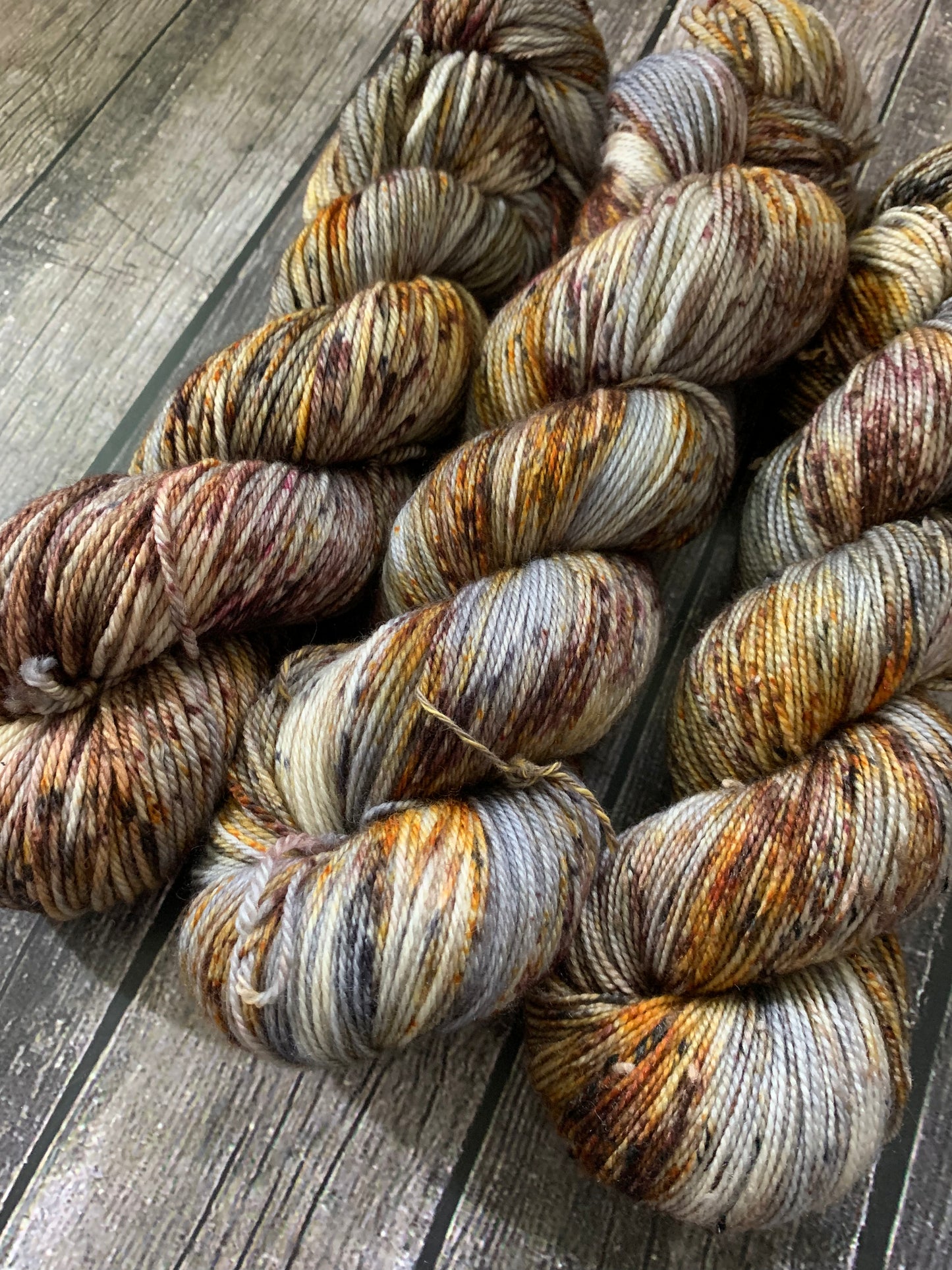 Brown Eyed Susans- Dyed to Order - Sweet Pea & Sparrow Hand Dyed Yarns