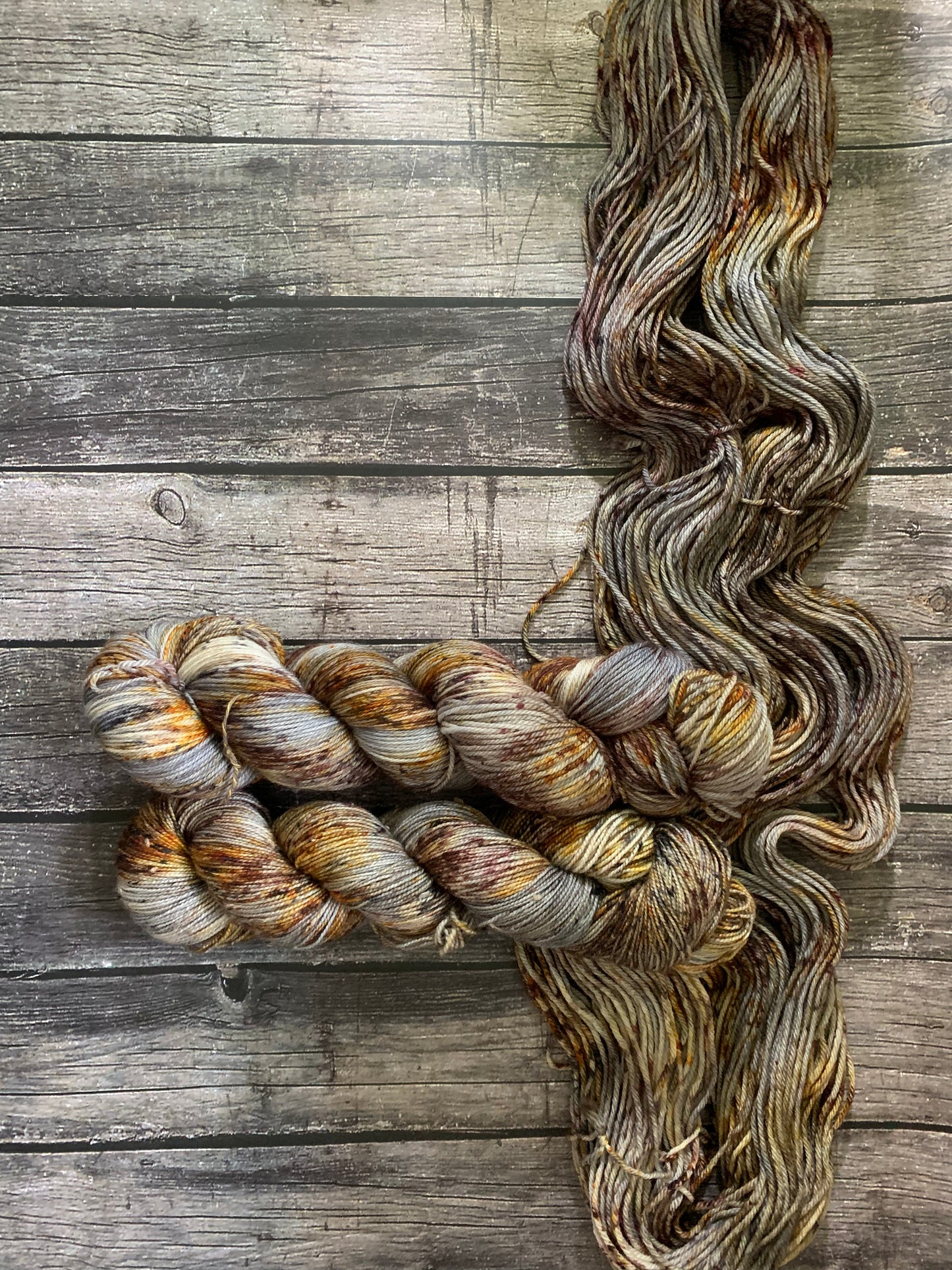 Brown Eyed Susans- Dyed to Order - Sweet Pea & Sparrow Hand Dyed Yarns