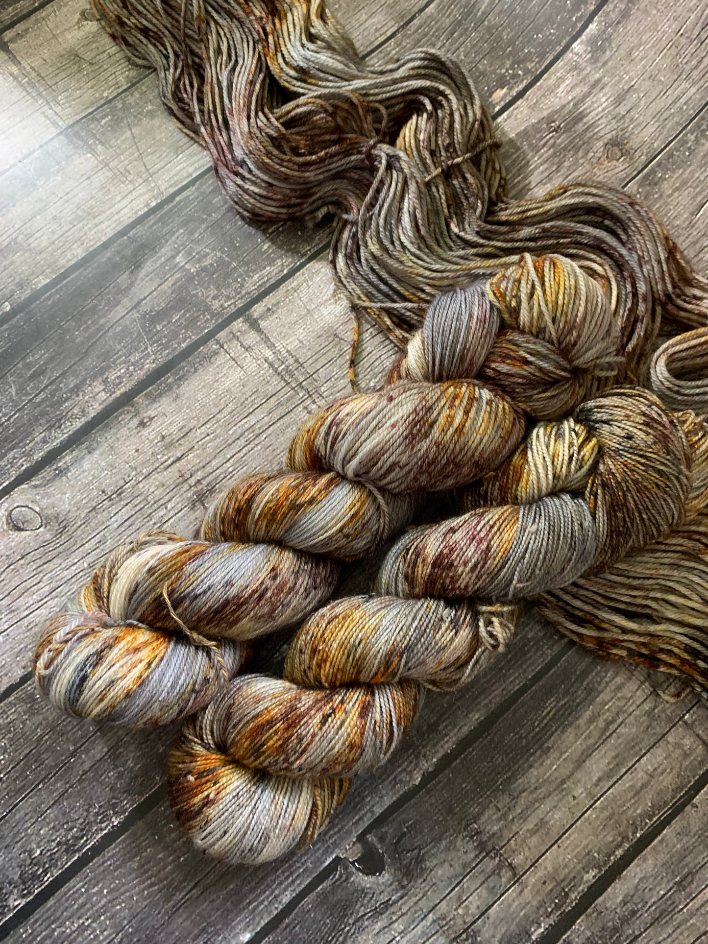 Brown Eyed Susans- Dyed to Order - Sweet Pea & Sparrow Hand Dyed Yarns