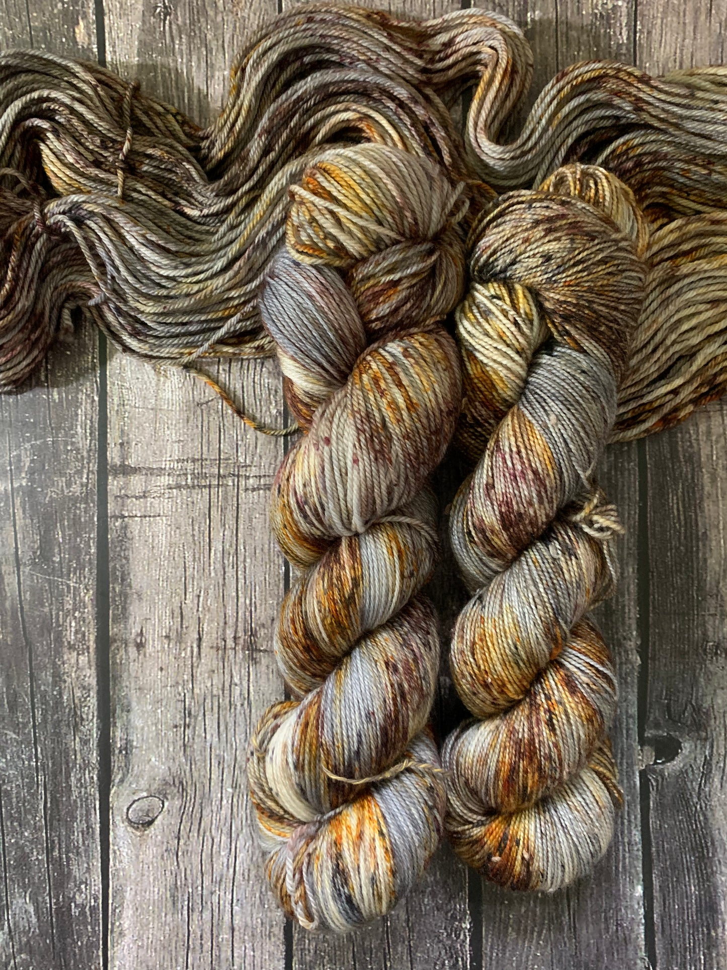 Brown Eyed Susans- Dyed to Order - Sweet Pea & Sparrow Hand Dyed Yarns