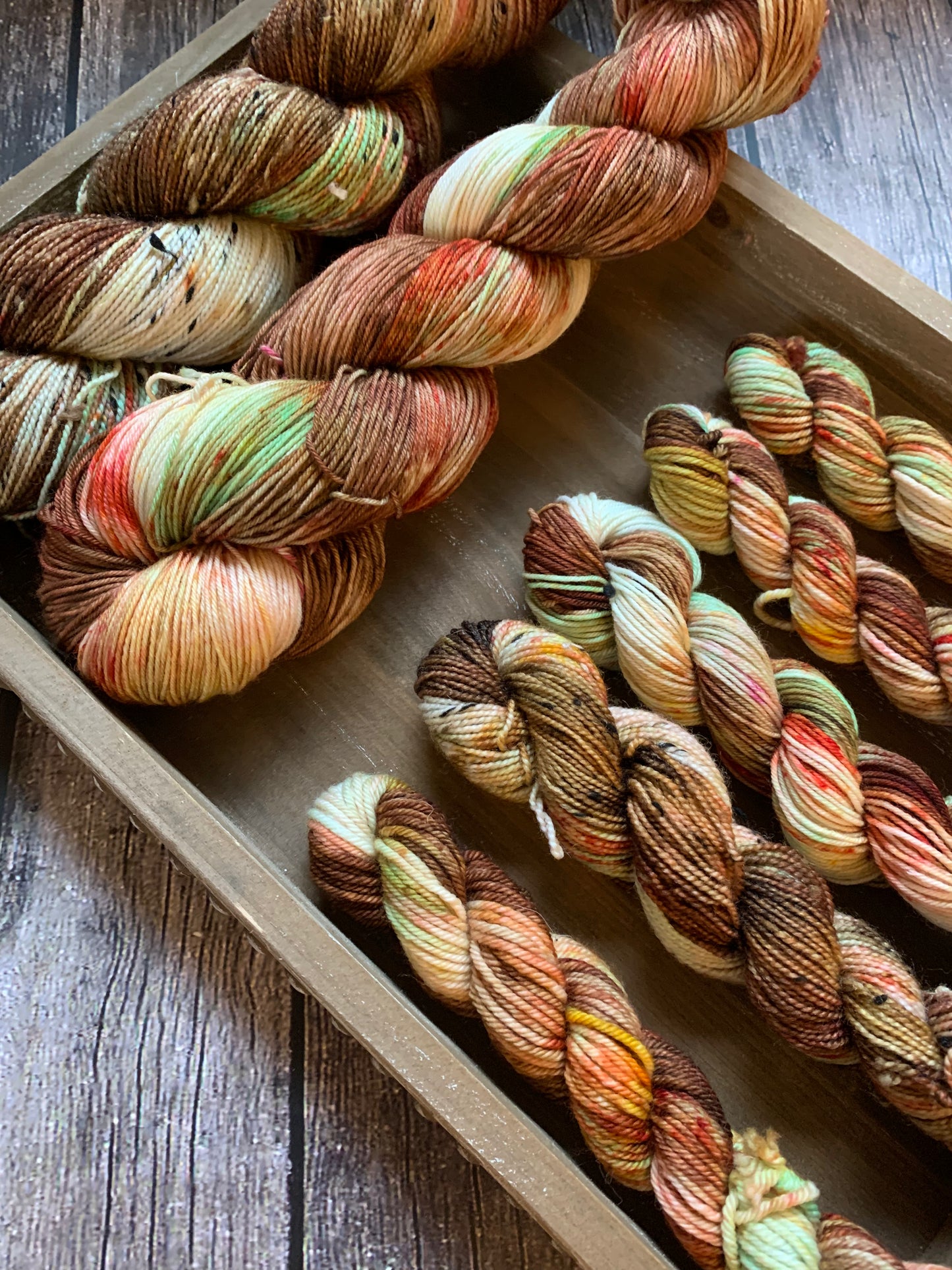 Caribou - Dyed to Order - Sweet Pea & Sparrow Hand Dyed Yarns