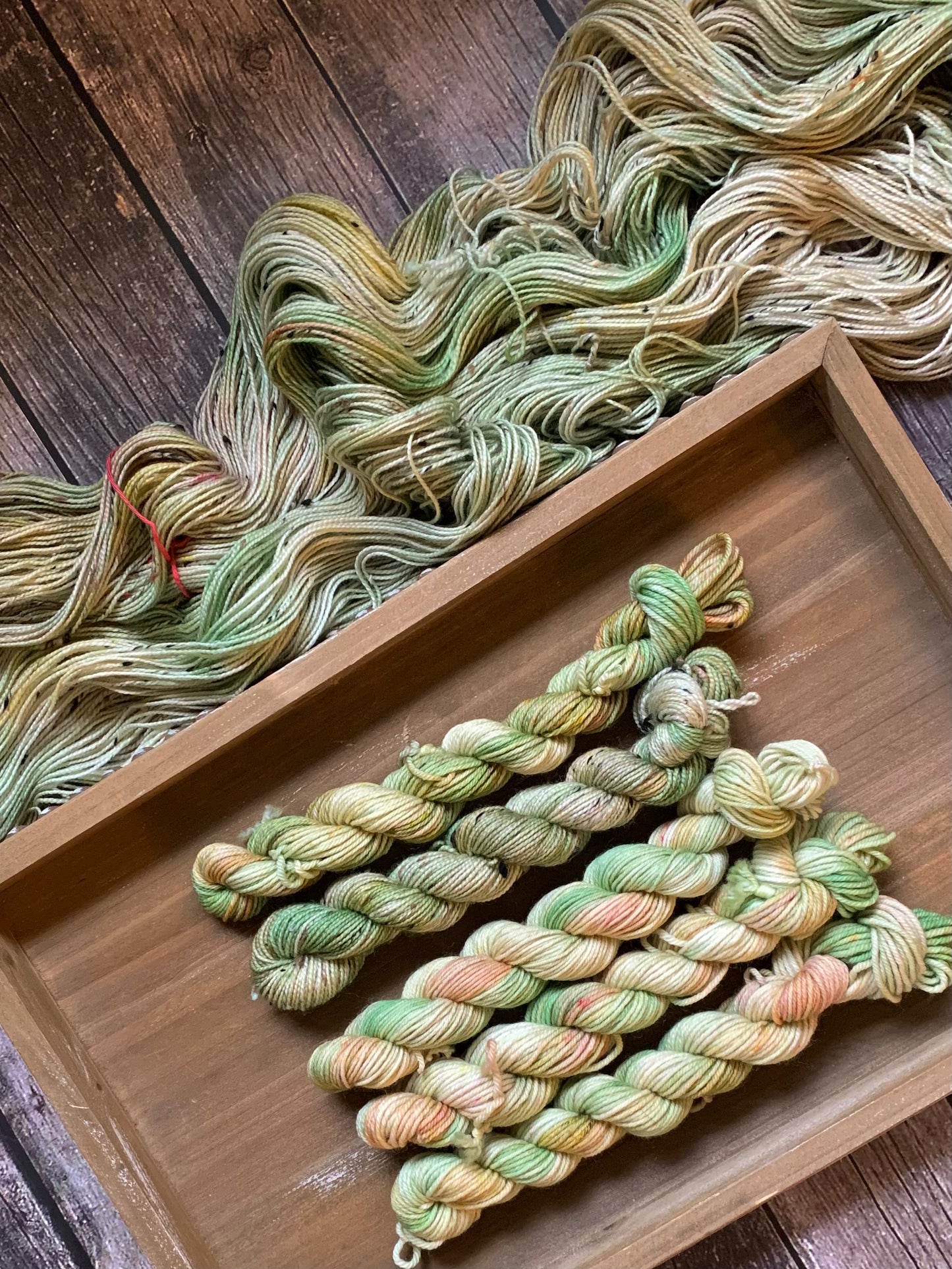 Thoughts of Spring - Dyed to Order - Sweet Pea & Sparrow Hand Dyed Yarns