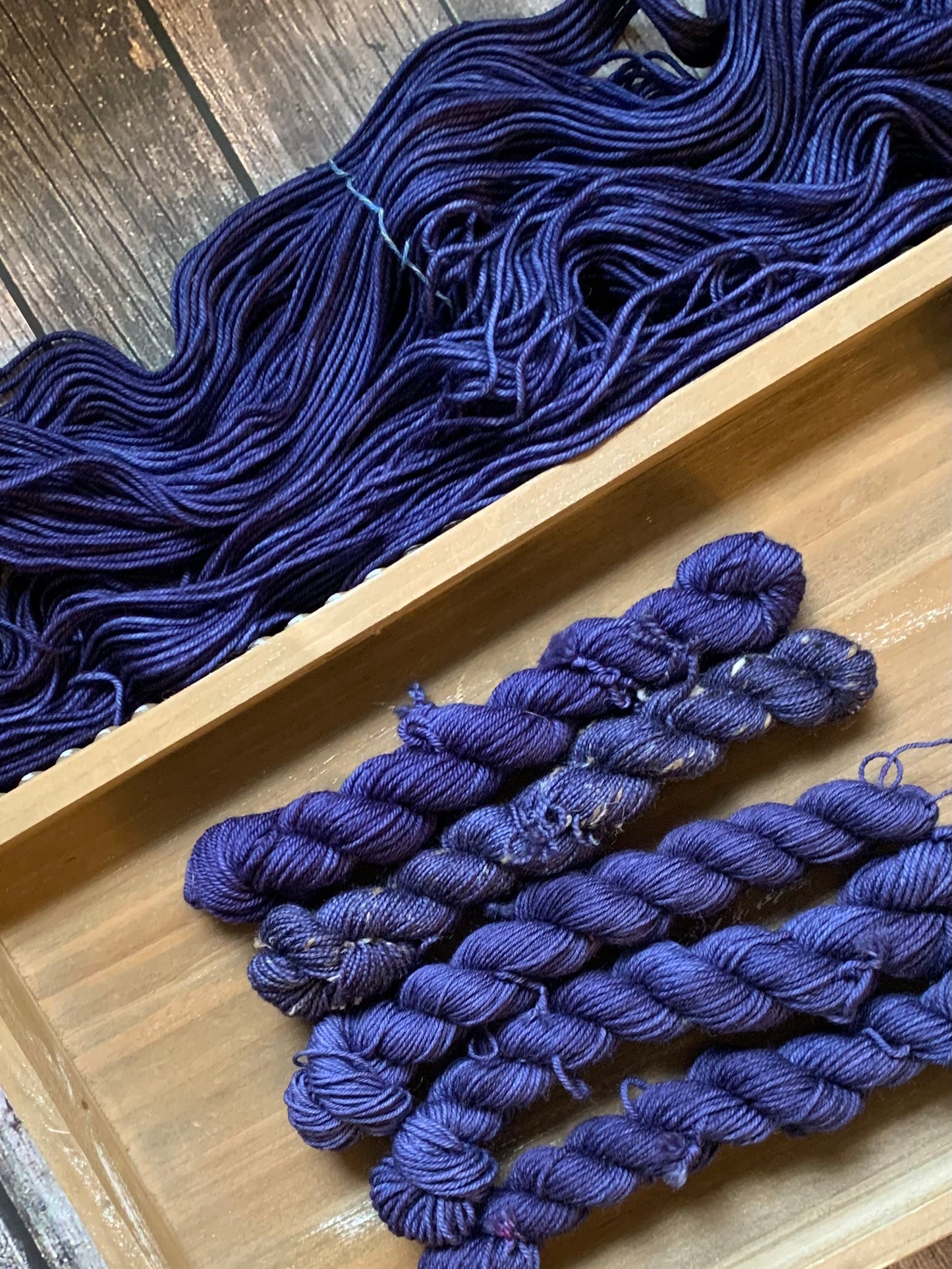 Dark Nights - Dyed to Order - Sweet Pea & Sparrow Hand Dyed Yarns