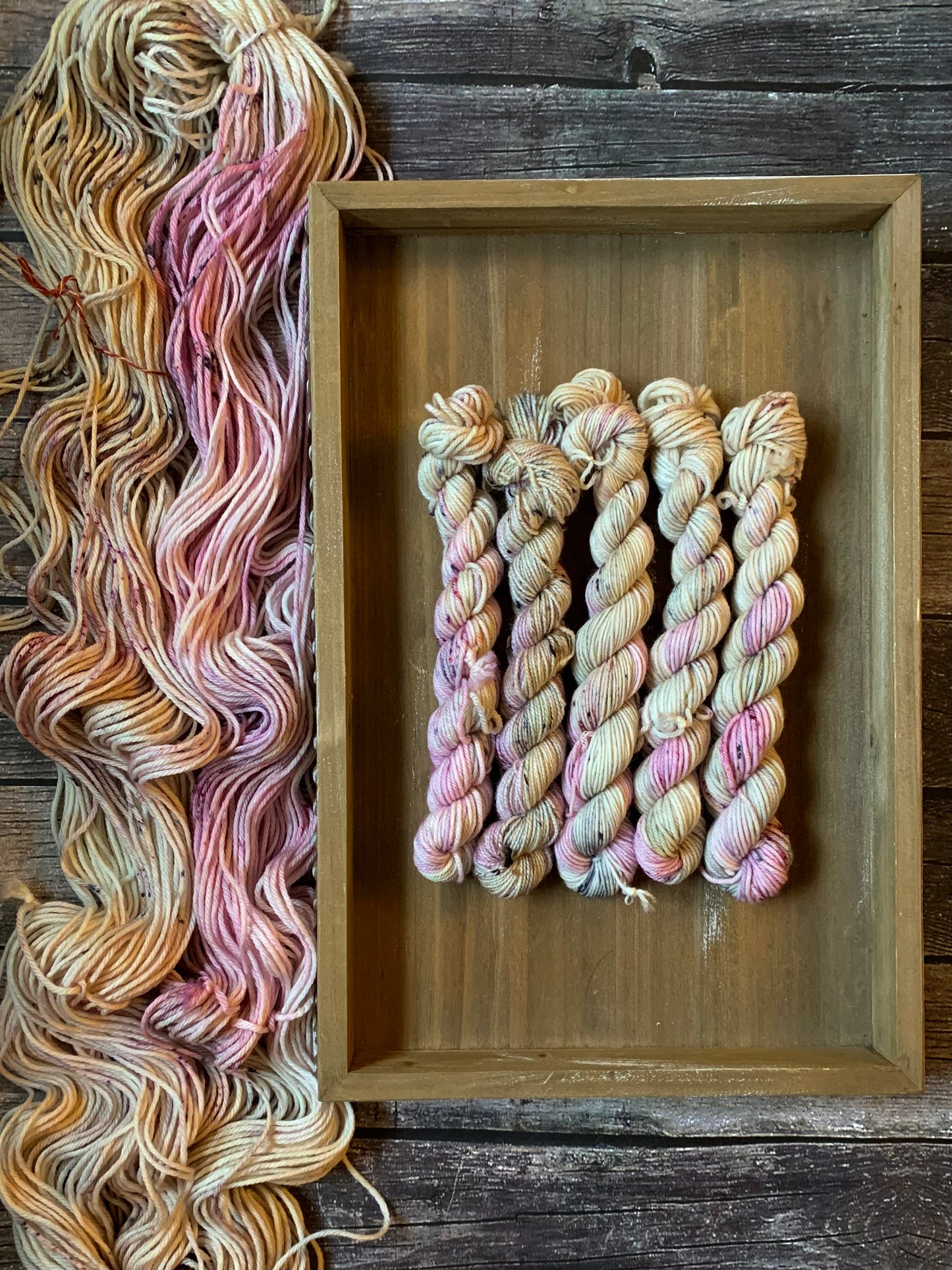 Snow Angels - Dyed to Order - Sweet Pea & Sparrow Hand Dyed Yarns