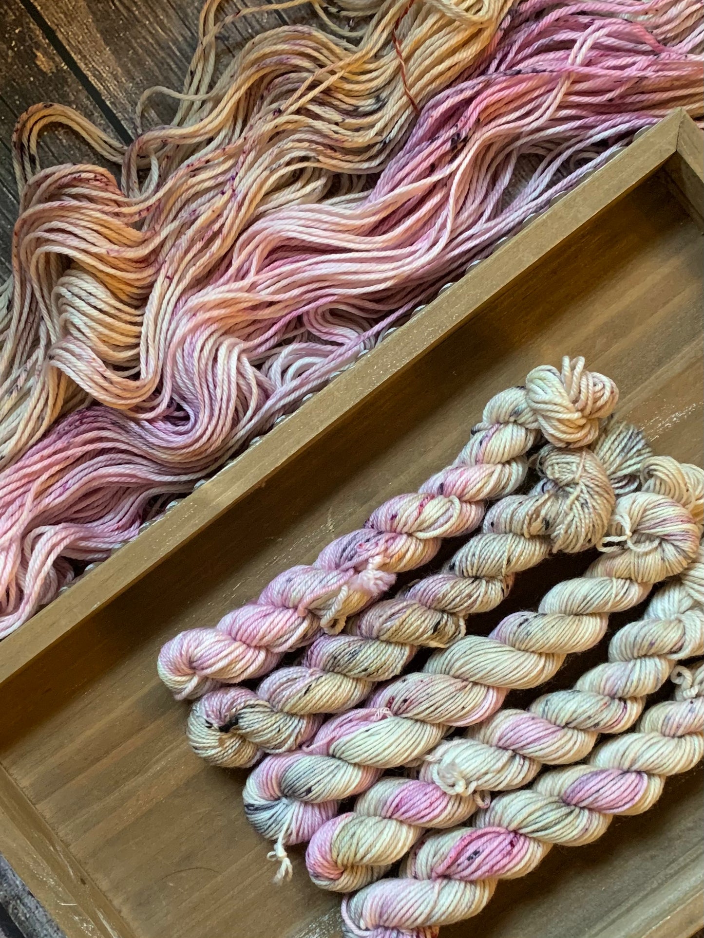 Snow Angels - Dyed to Order - Sweet Pea & Sparrow Hand Dyed Yarns