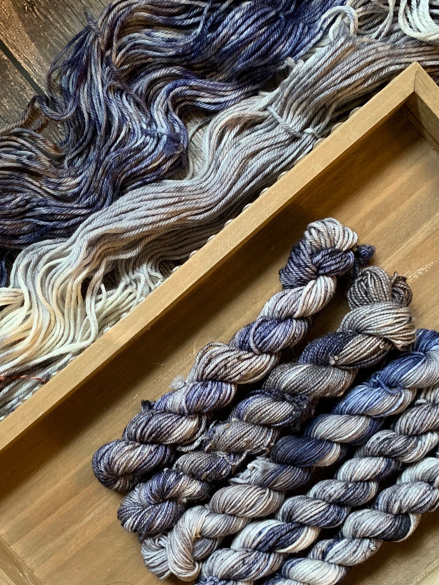 Frozen Lake - Dyed to Order - Sweet Pea & Sparrow Hand Dyed Yarns