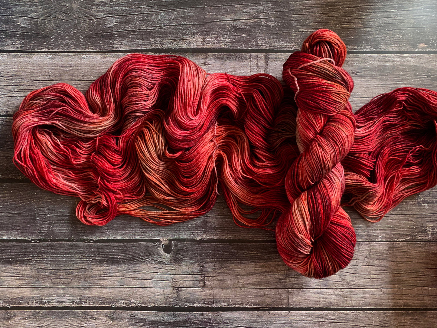 Fall Color- Dyed to Order - Sweet Pea & Sparrow Hand Dyed Yarns