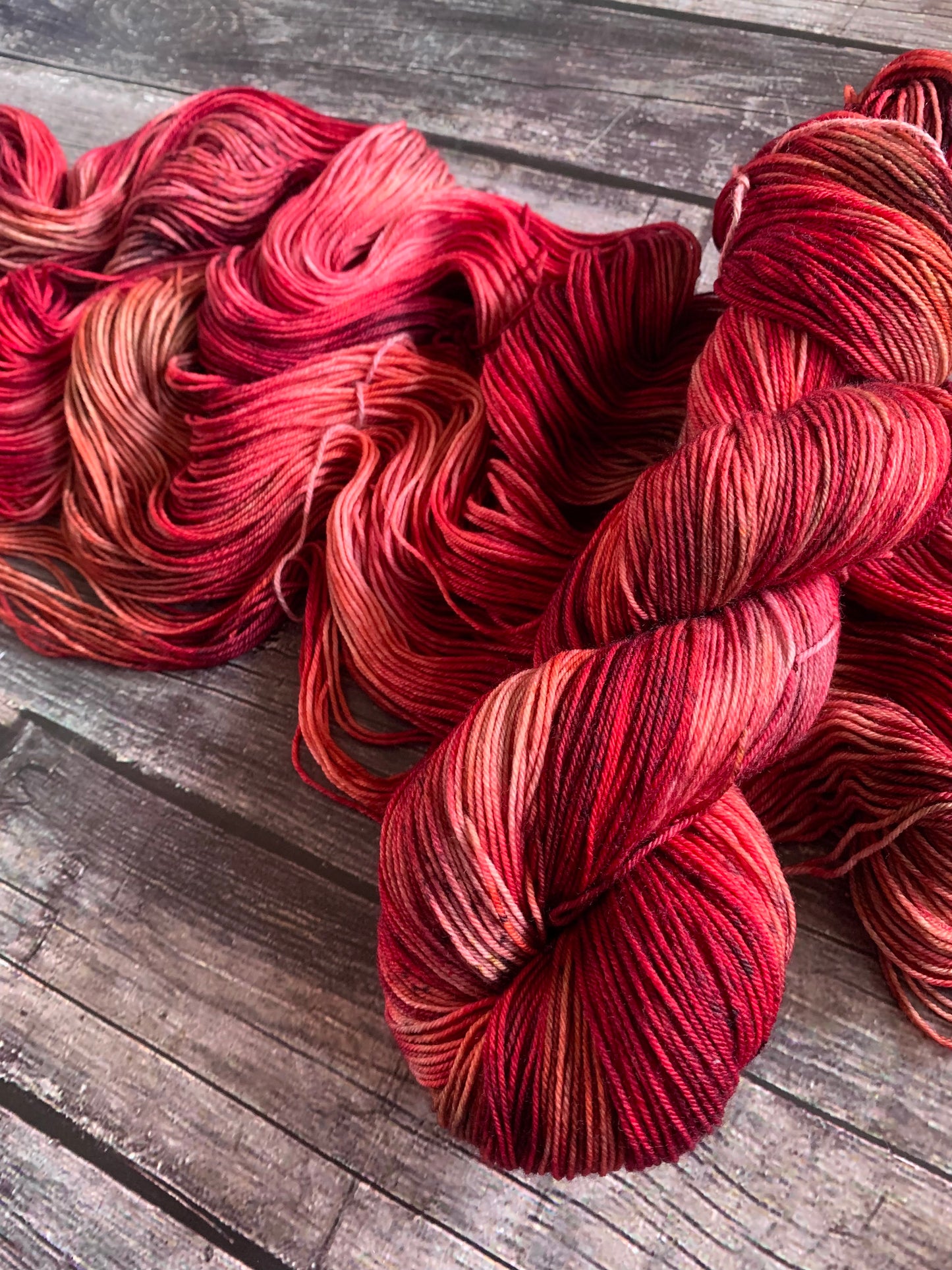 Fall Color- Dyed to Order - Sweet Pea & Sparrow Hand Dyed Yarns
