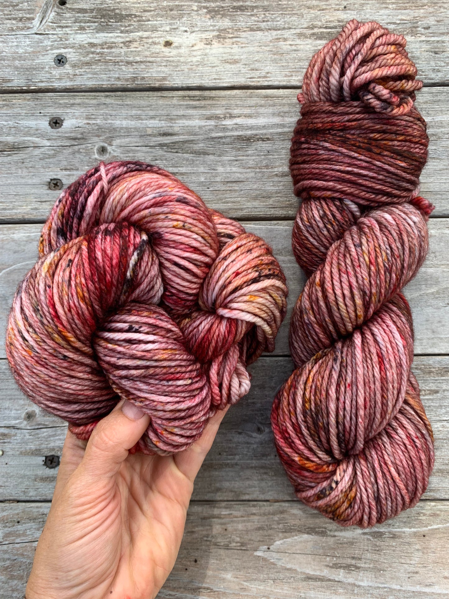 Red Maple- Dyed to Order - Sweet Pea & Sparrow Hand Dyed Yarns