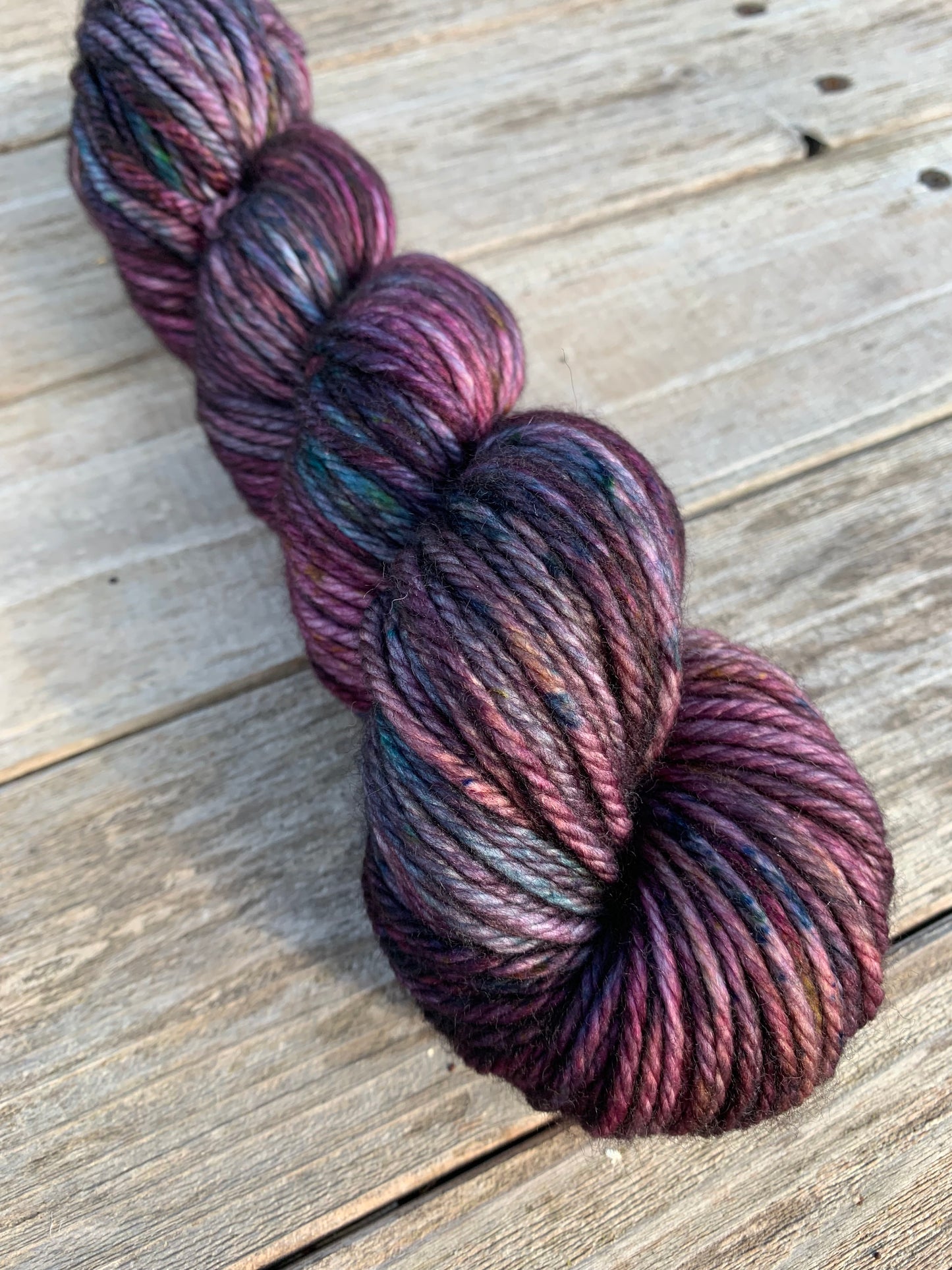 Blueberry Pie- Dyed to Order - Sweet Pea & Sparrow Hand Dyed Yarns