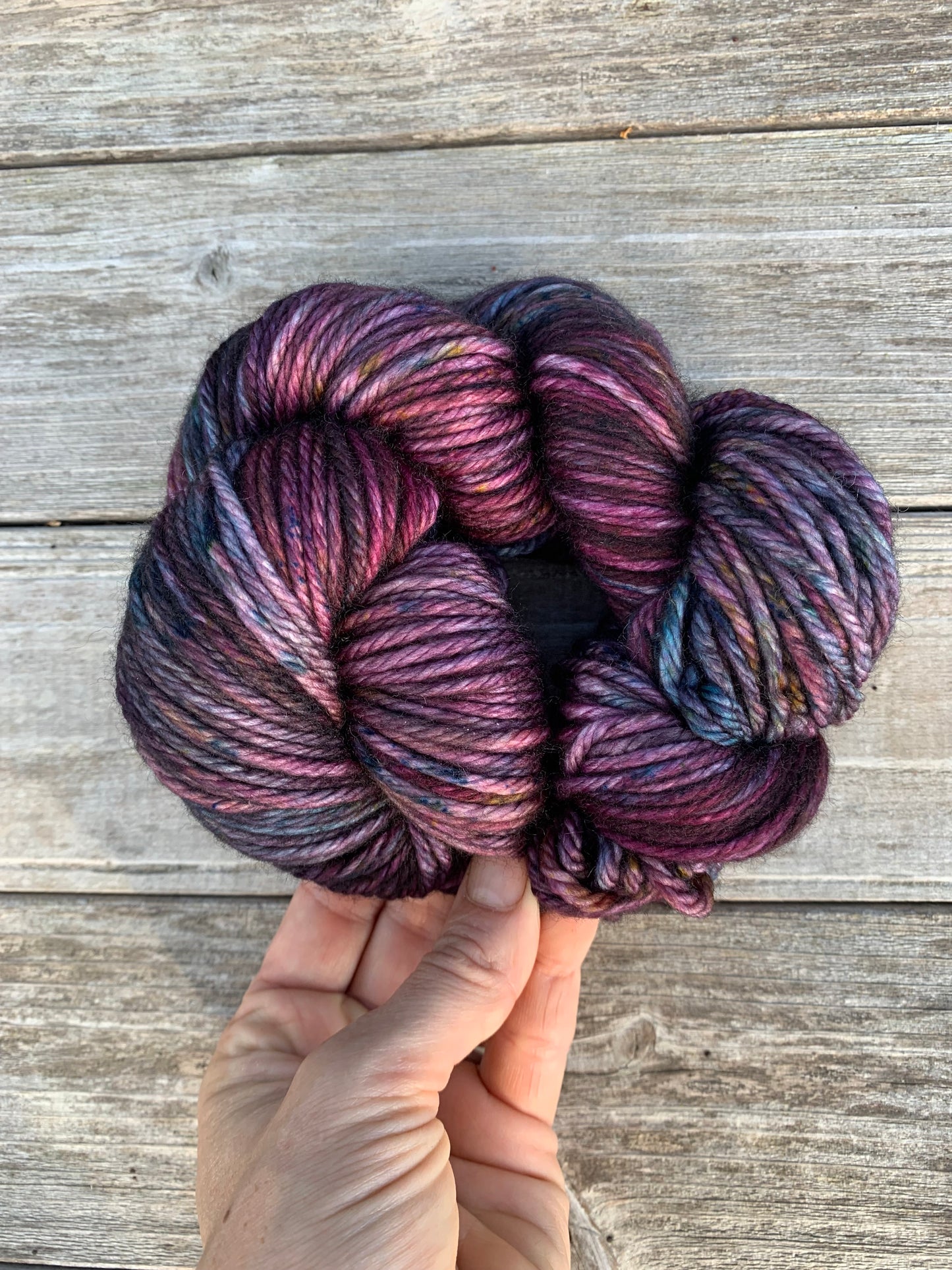 Blueberry Pie- Dyed to Order - Sweet Pea & Sparrow Hand Dyed Yarns