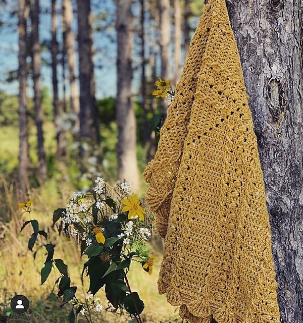 PATTERN ONLY - Against the Grain Shawl - A PDF Crochet Shawl Pattern - Sweet Pea & Sparrow