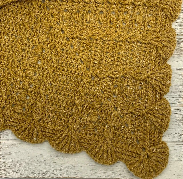 PATTERN ONLY - Against the Grain Shawl - A PDF Crochet Shawl Pattern - Sweet Pea & Sparrow