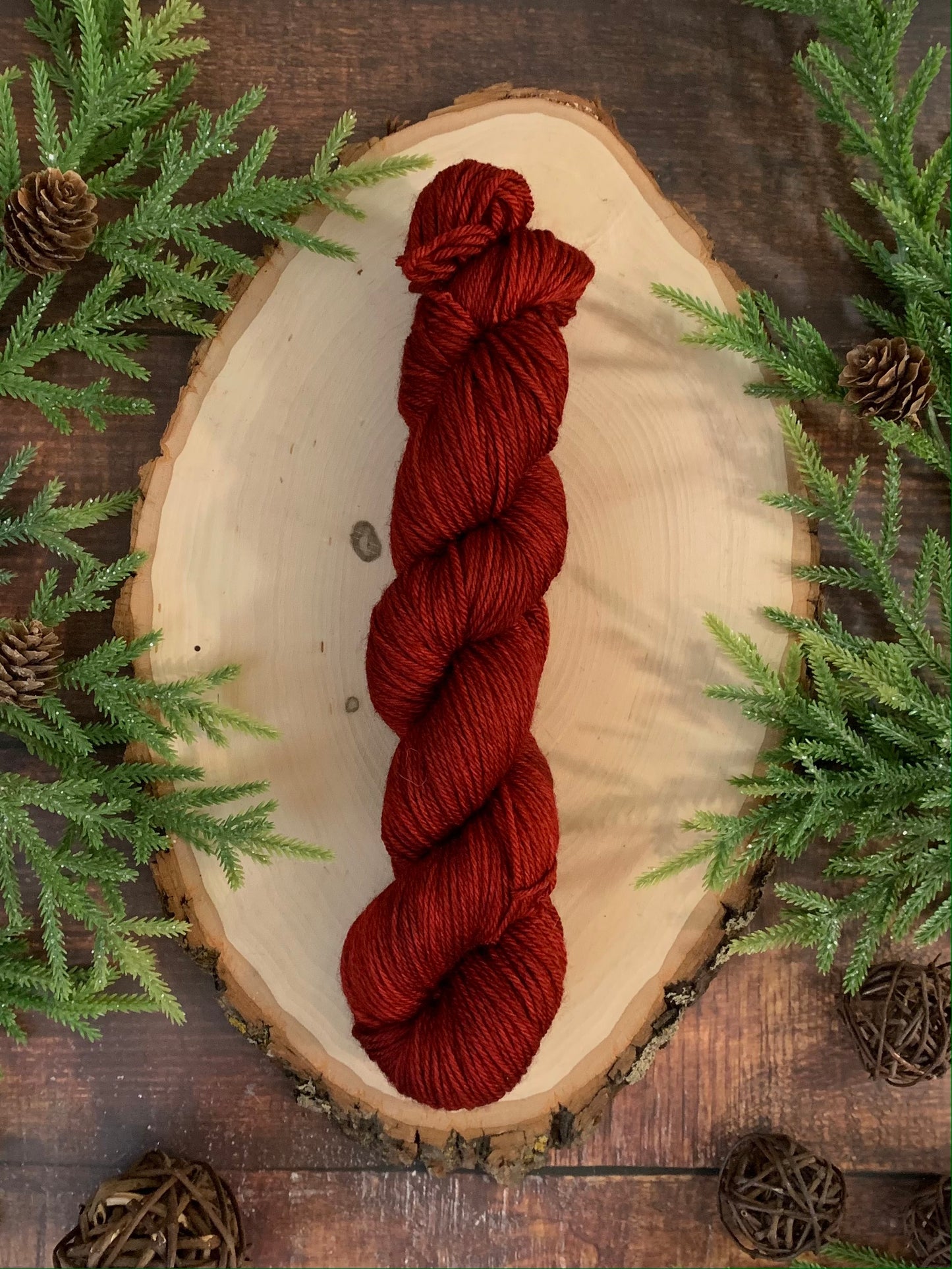 Mahogany - Dyed to Order - Sweet Pea & Sparrow Hand Dyed Yarns