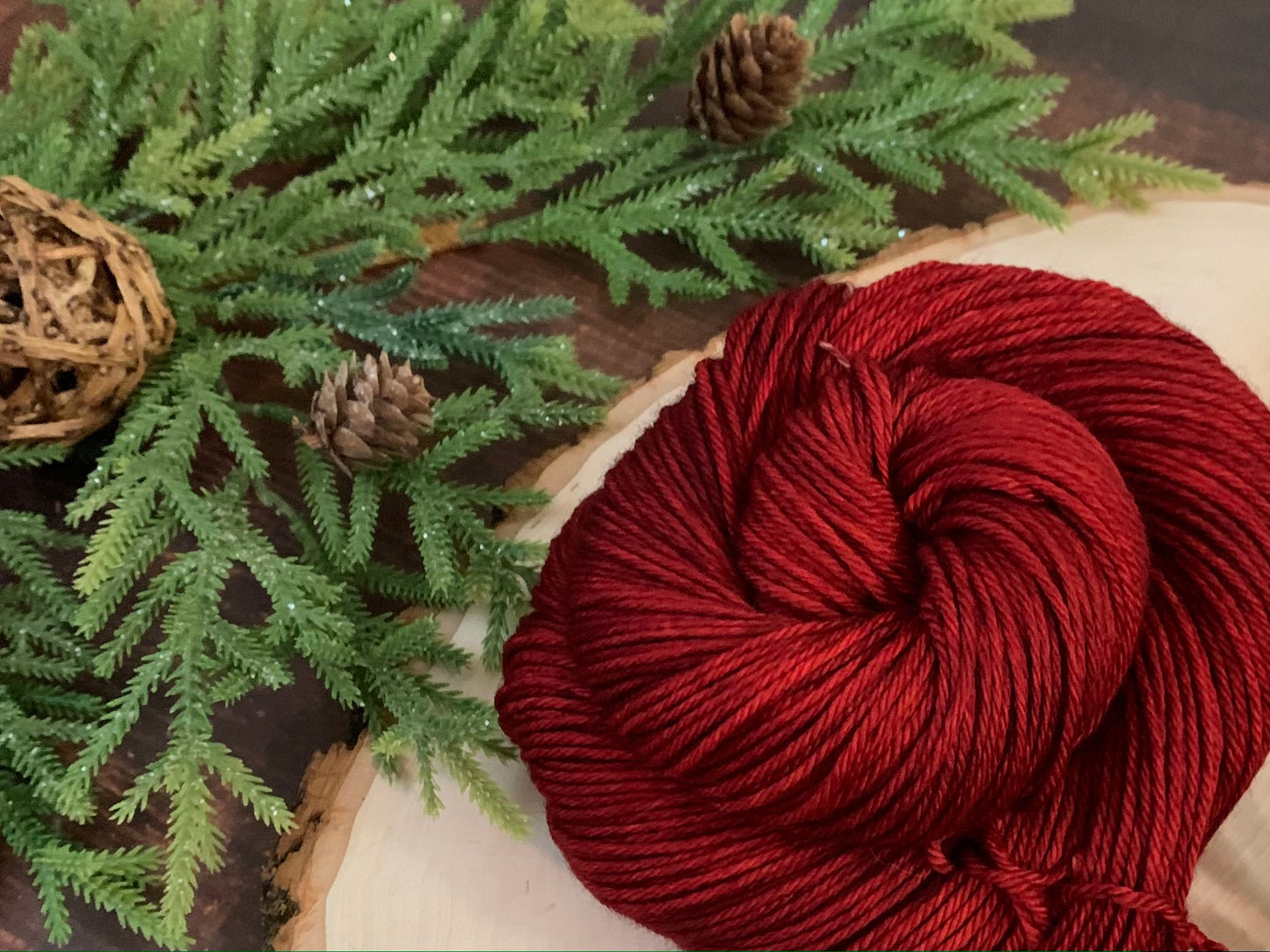 Mahogany - Dyed to Order - Sweet Pea & Sparrow Hand Dyed Yarns