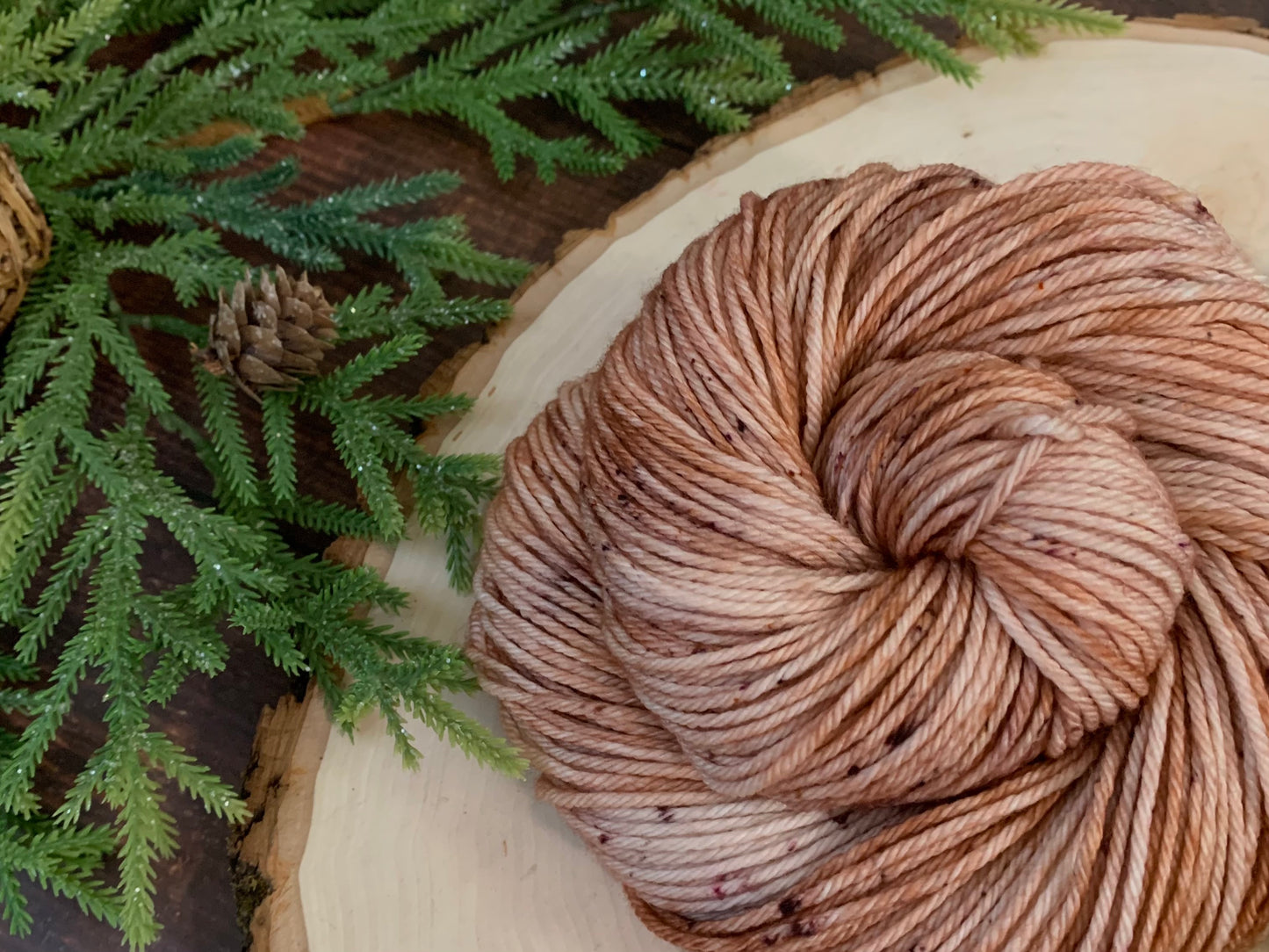Forest Snow - Dyed to Order - Sweet Pea & Sparrow Hand Dyed Yarns