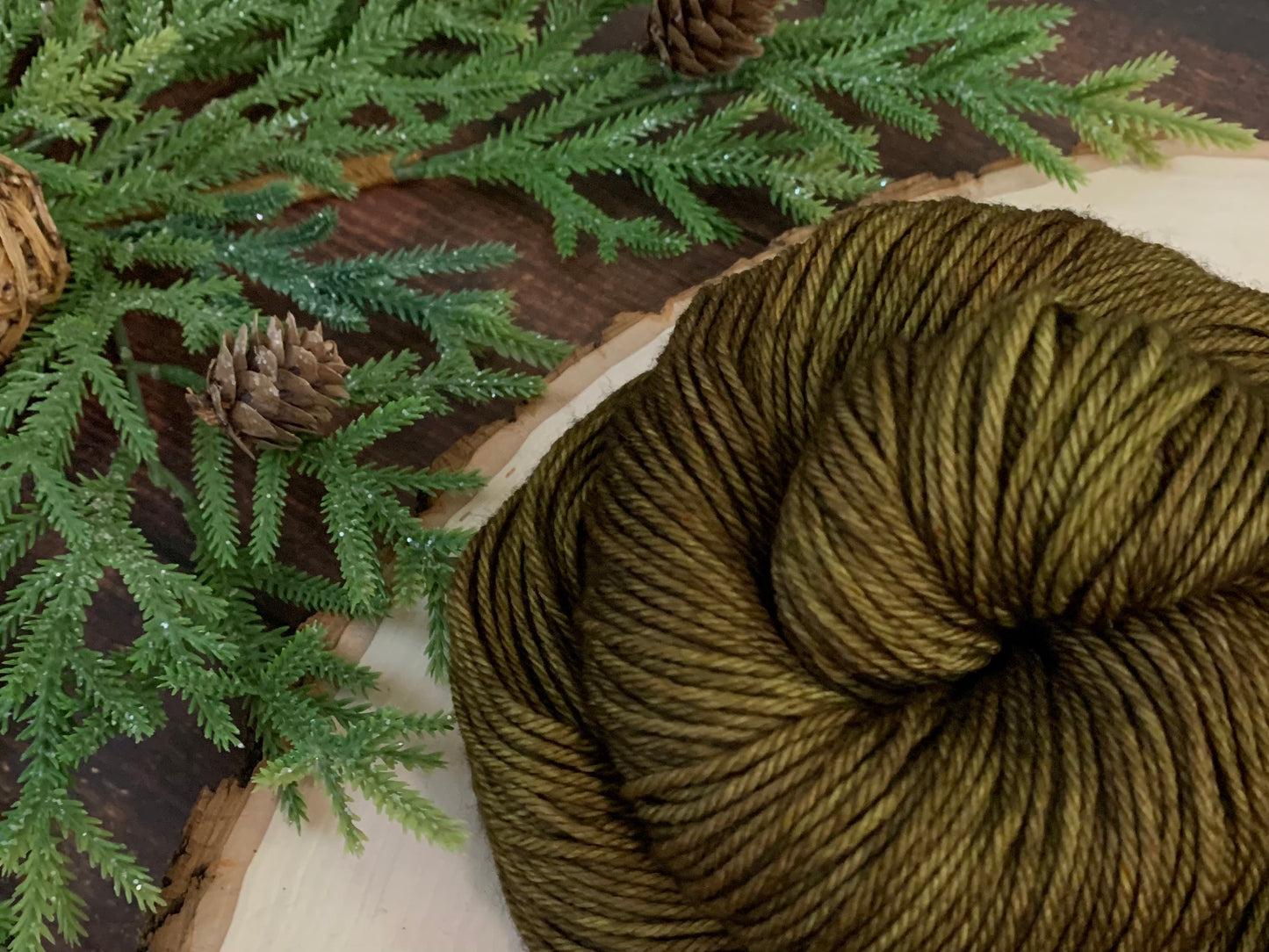 Cedars - Dyed to Order - Sweet Pea & Sparrow Hand Dyed Yarns