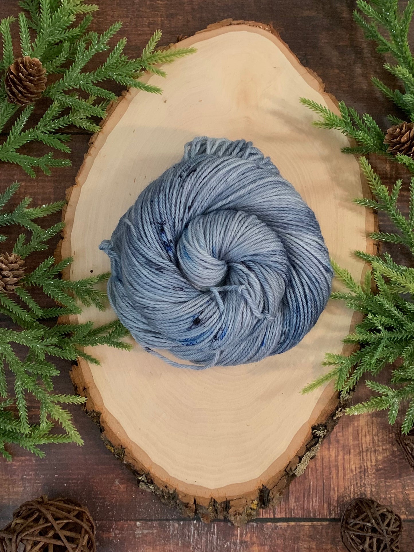 Snow Drifts - Dyed to Order - Sweet Pea & Sparrow Hand Dyed Yarns