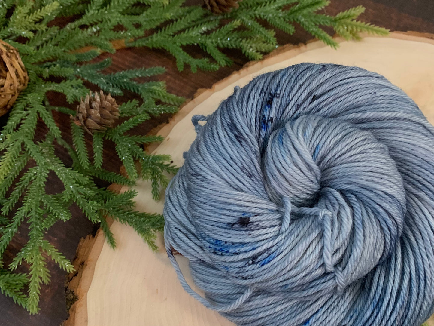 Snow Drifts - Dyed to Order - Sweet Pea & Sparrow Hand Dyed Yarns
