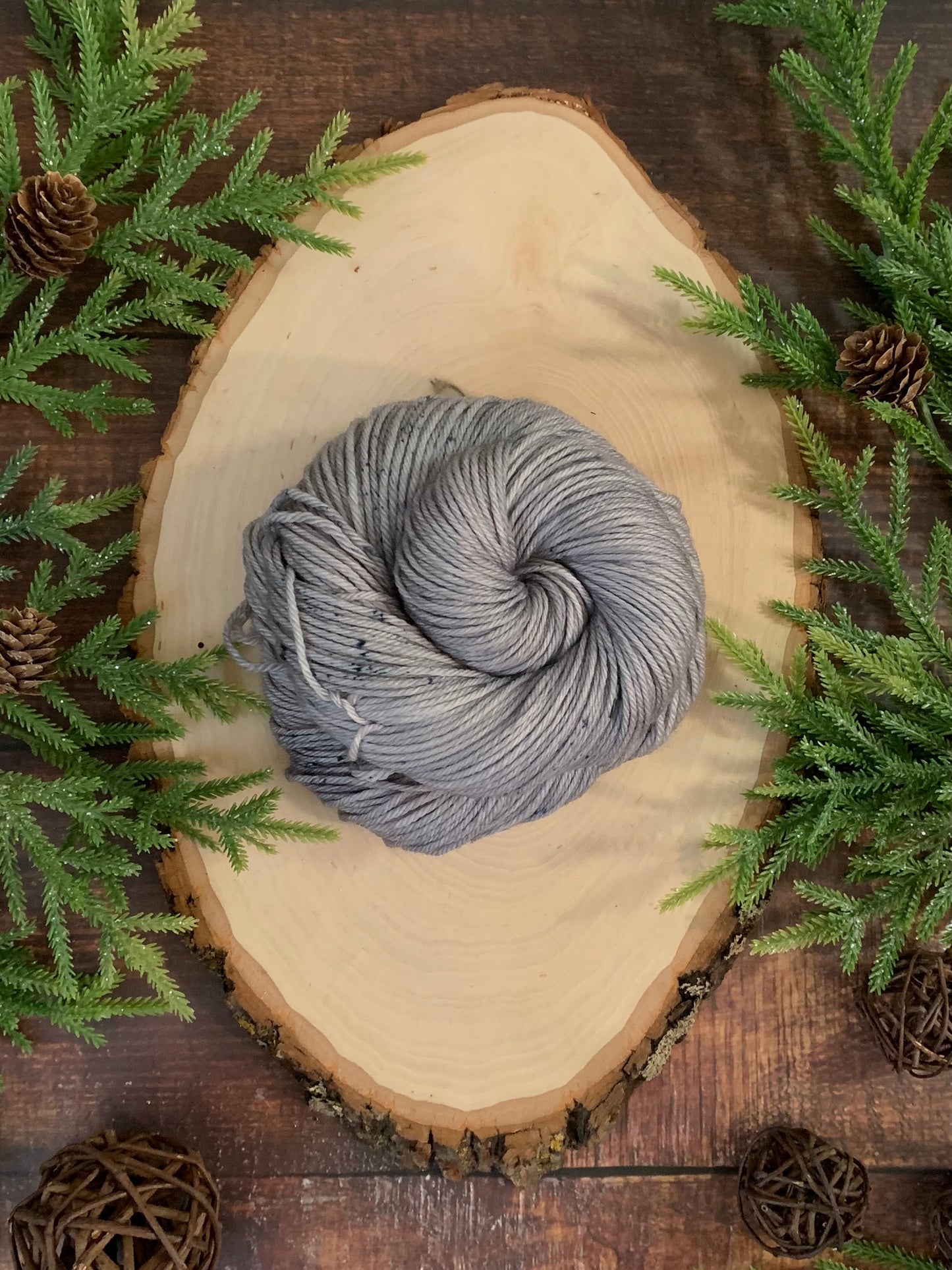 Whiteout - Dyed to Order - Sweet Pea & Sparrow Hand Dyed Yarns