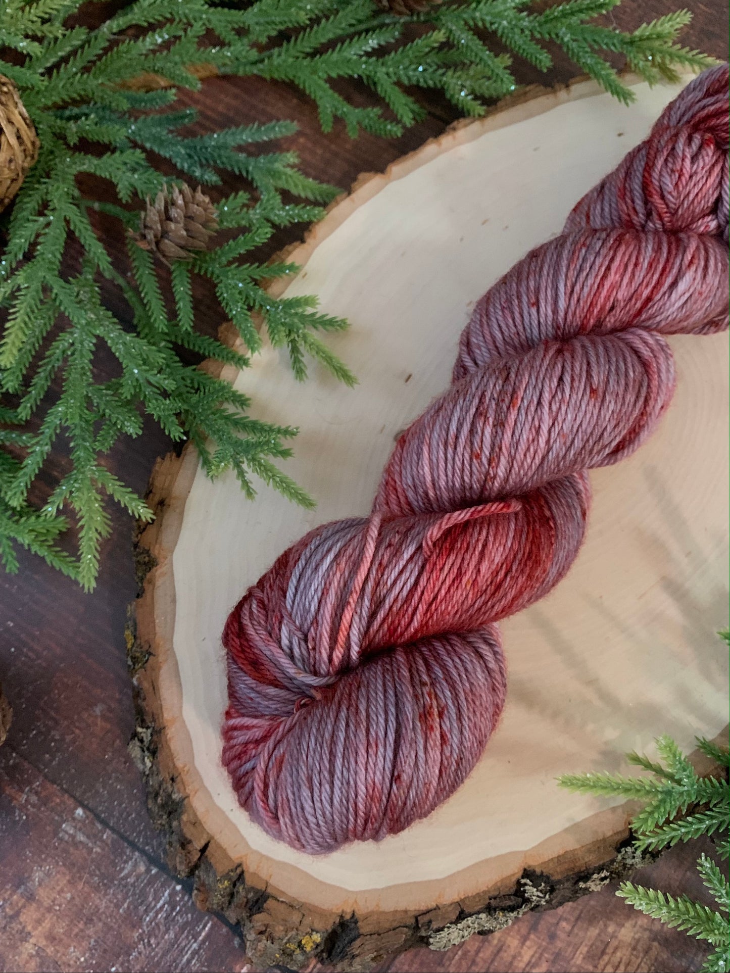 Weathered Old Barn - Dyed to Order - Sweet Pea & Sparrow Hand Dyed Yarns