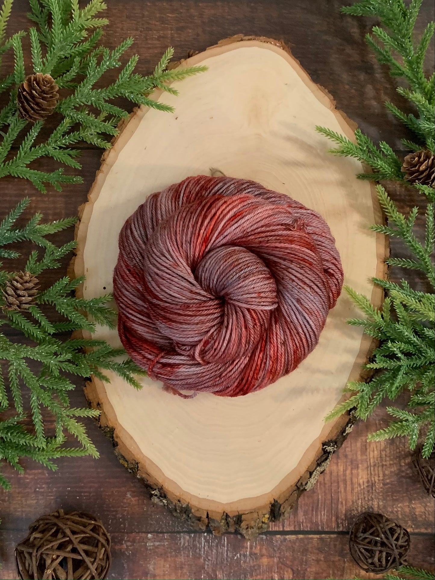 Weathered Old Barn - Dyed to Order - Sweet Pea & Sparrow Hand Dyed Yarns