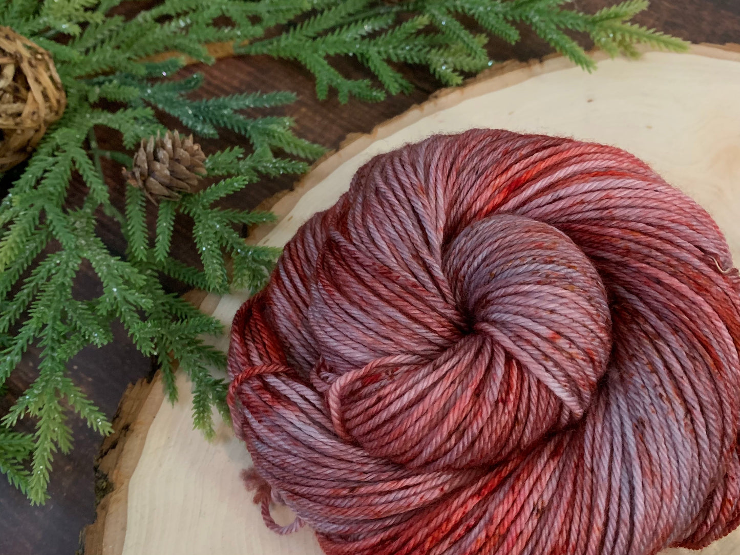 Weathered Old Barn - Dyed to Order - Sweet Pea & Sparrow Hand Dyed Yarns