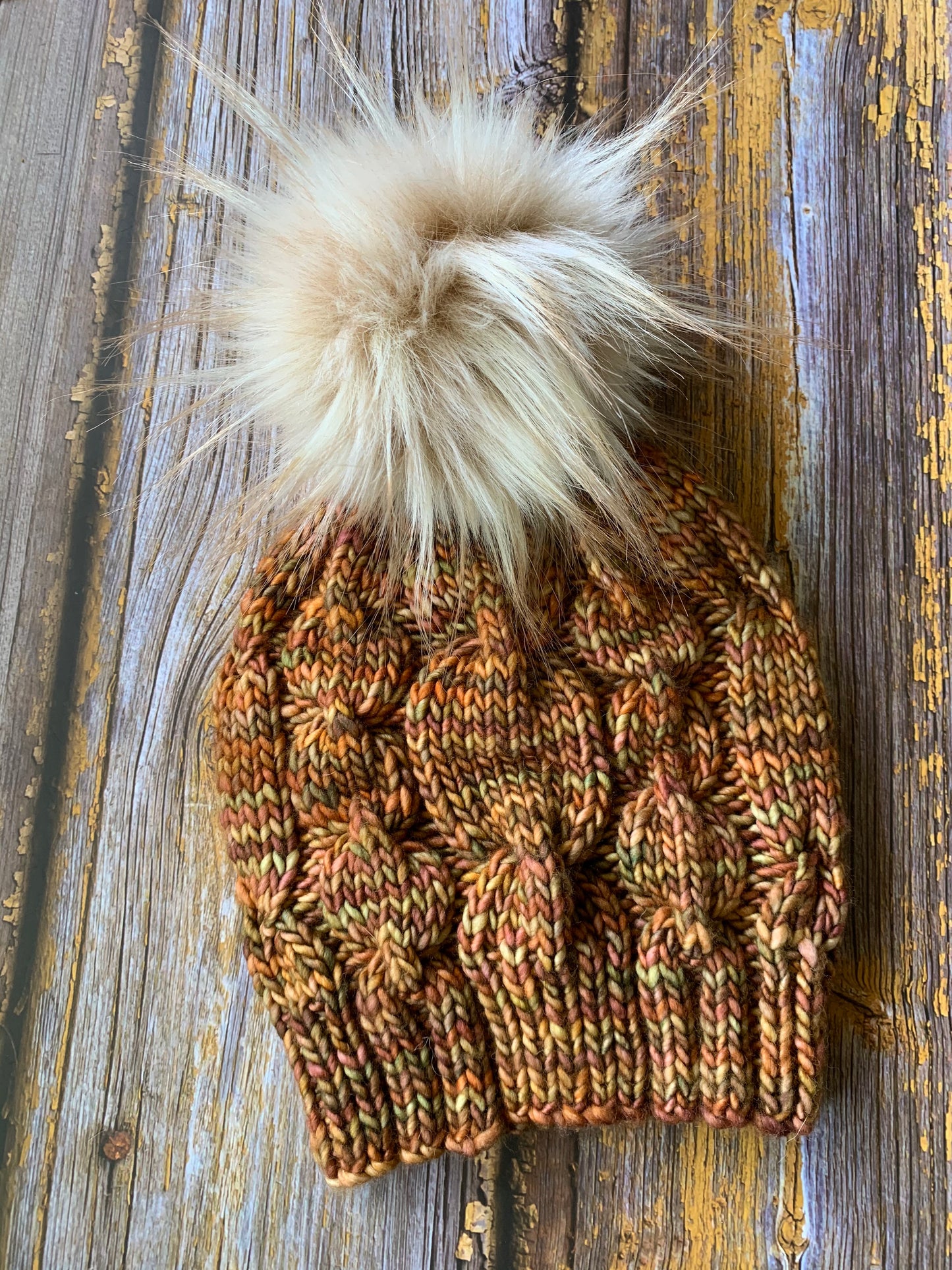 PATTERN ONLY - Off the Vine Beanie - A PDF Knit Hat Pattern - Sweet Pea & Sparrow