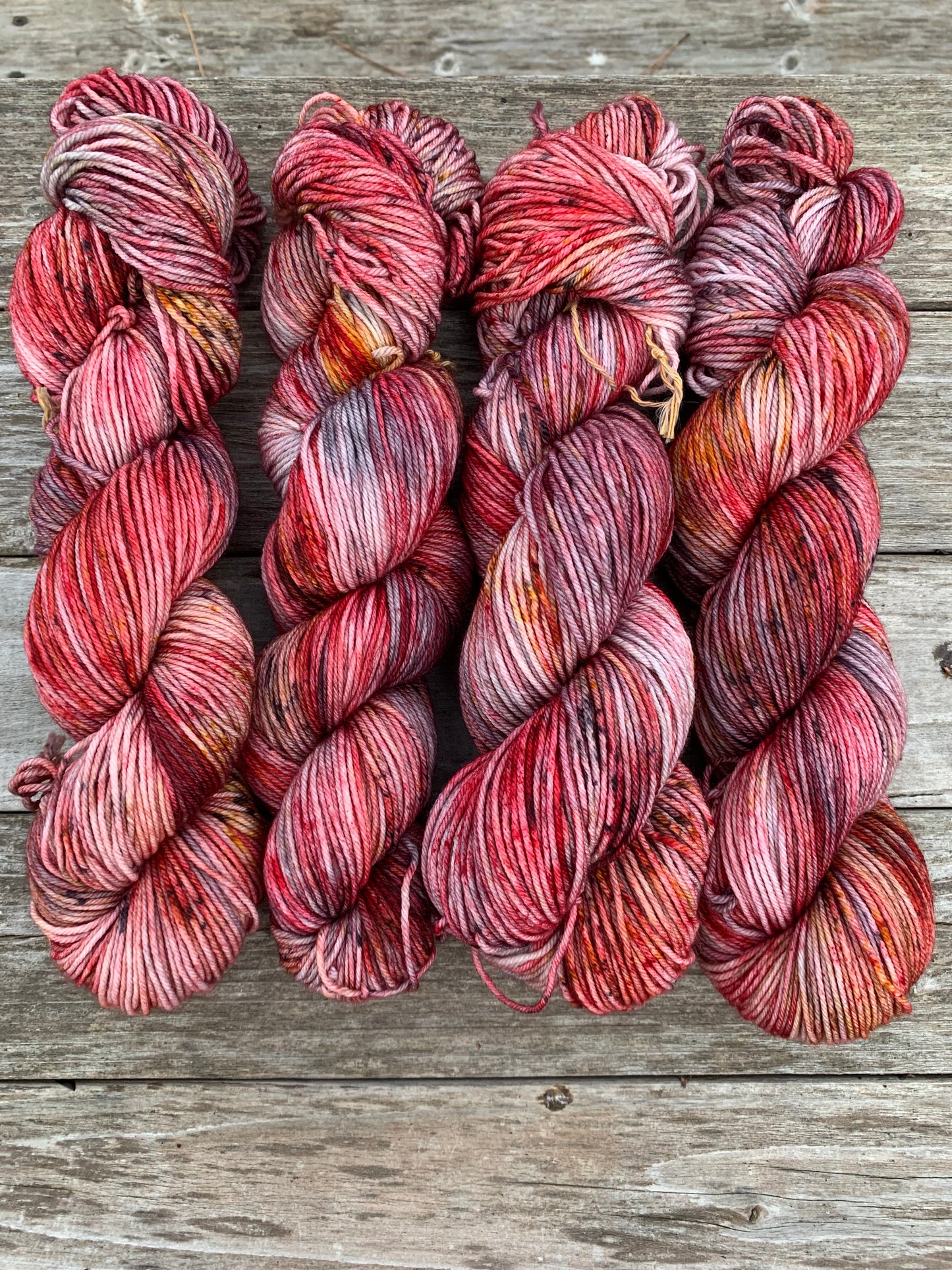Red Maple- Dyed to Order - Sweet Pea & Sparrow Hand Dyed Yarns