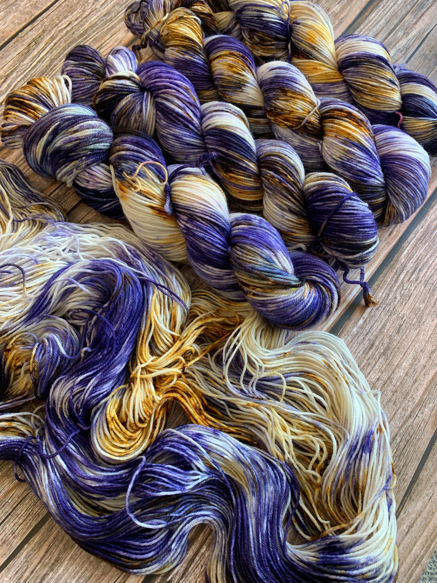 Purple Iris- Homestead Harvest Collection - Sweet Pea & Sparrow - Dyed to Order