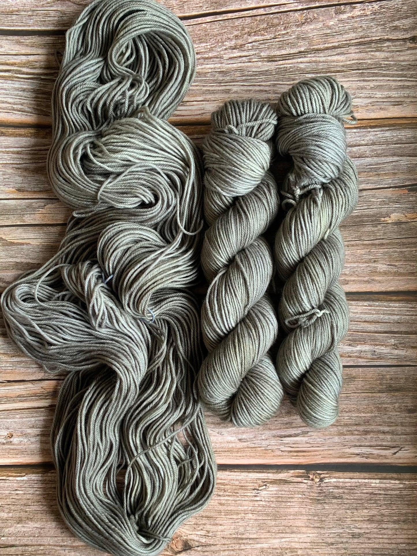 Great Blue Heron  -  Dyed to Order - Sweet Pea & Sparrow Hand Dyed Yarns