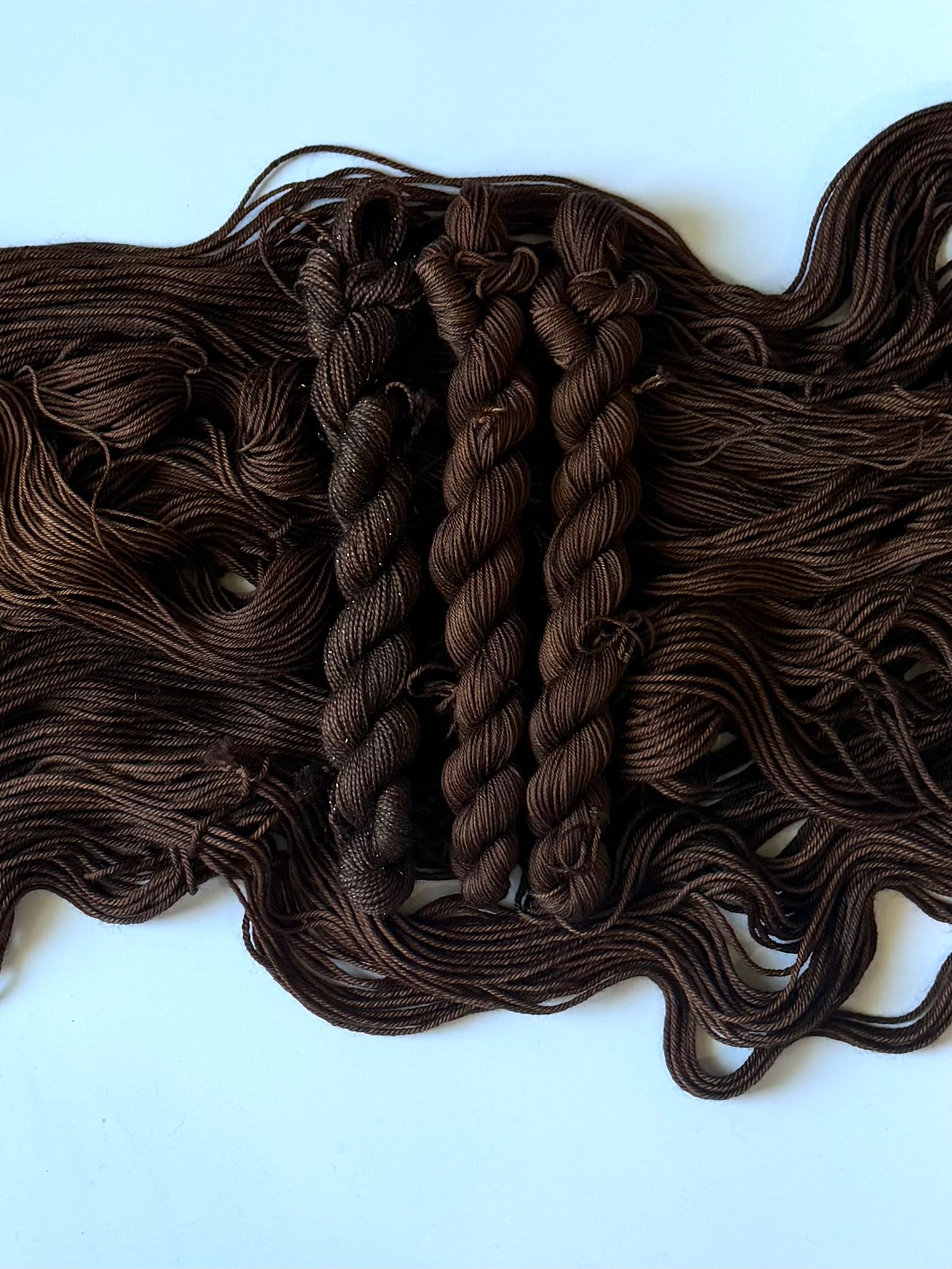 Chestnut-  Dyed to Order - Sweet Pea & Sparrow Hand Dyed Yarns