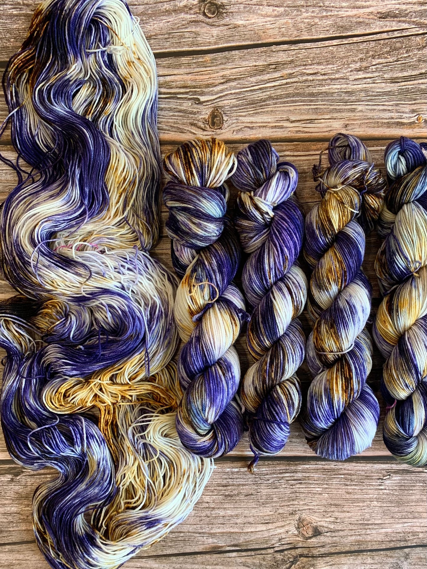 Purple Iris- Homestead Harvest Collection - Sweet Pea & Sparrow - Dyed to Order