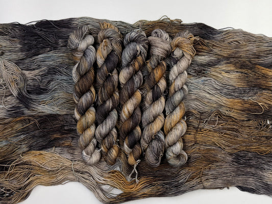 Nubian Goat- Dyed to Order - Sweet Pea & Sparrow Hand Dyed Yarns