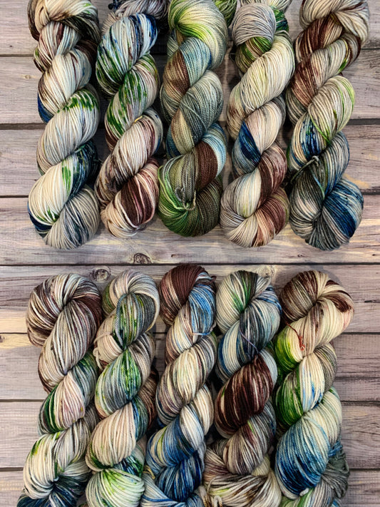 Wishflower- Life's Little Things Collection - Sweet Pea & Sparrow - Dyed to Order