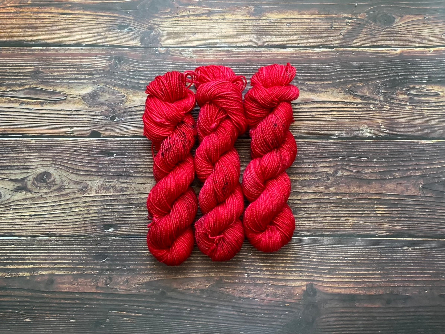 Cardinals -  Dyed to Order - Sweet Pea & Sparrow Hand Dyed Yarns