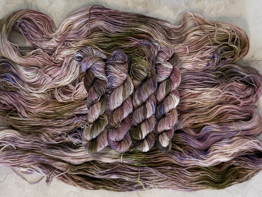 Wildflower Meadow-  Dyed to Order - Sweet Pea & Sparrow Hand Dyed Yarns