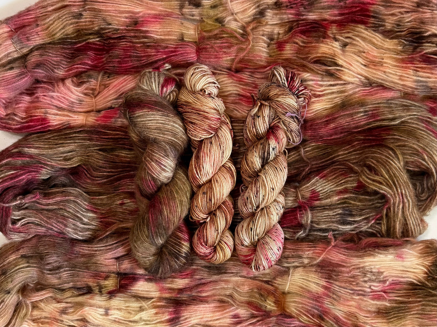 Speckled Sussex - Dyed to Order - Sweet Pea & Sparrow Hand Dyed Yarns