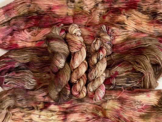 Speckled Sussex - Dyed to Order - Sweet Pea & Sparrow Hand Dyed Yarns