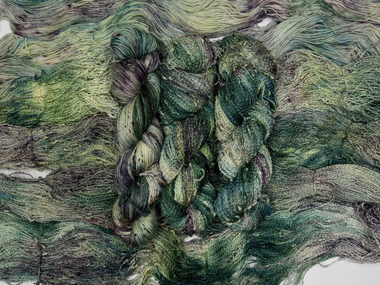Rainy Day -  Dyed to Order - Sweet Pea & Sparrow Hand Dyed Yarns