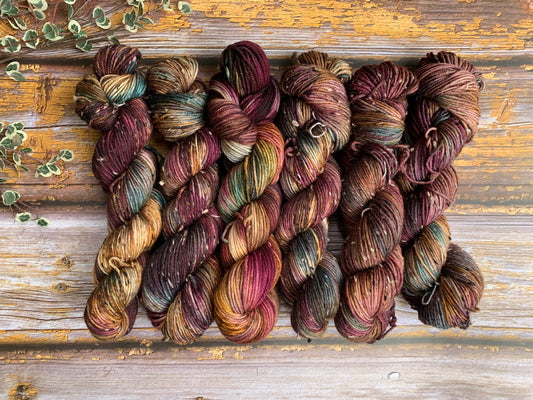 Highland Cow - Dyed to Order - Sweet Pea & Sparrow Hand Dyed Yarns