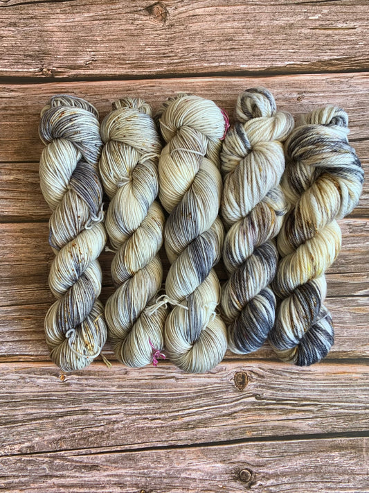 Fence Posts -  Dyed to Order - Sweet Pea & Sparrow Hand Dyed Yarns