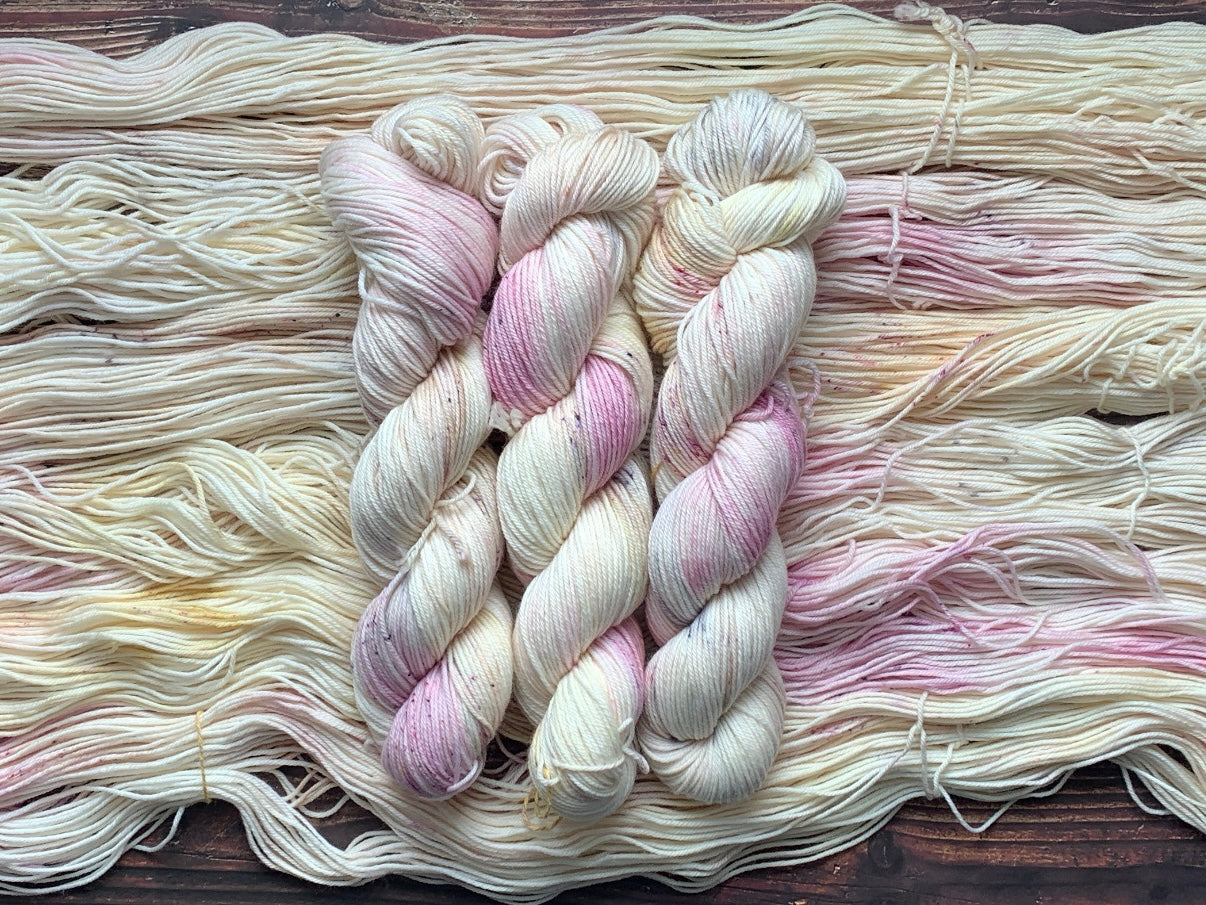 Snow Angels -  Dyed to Order - Sweet Pea & Sparrow Hand Dyed Yarns
