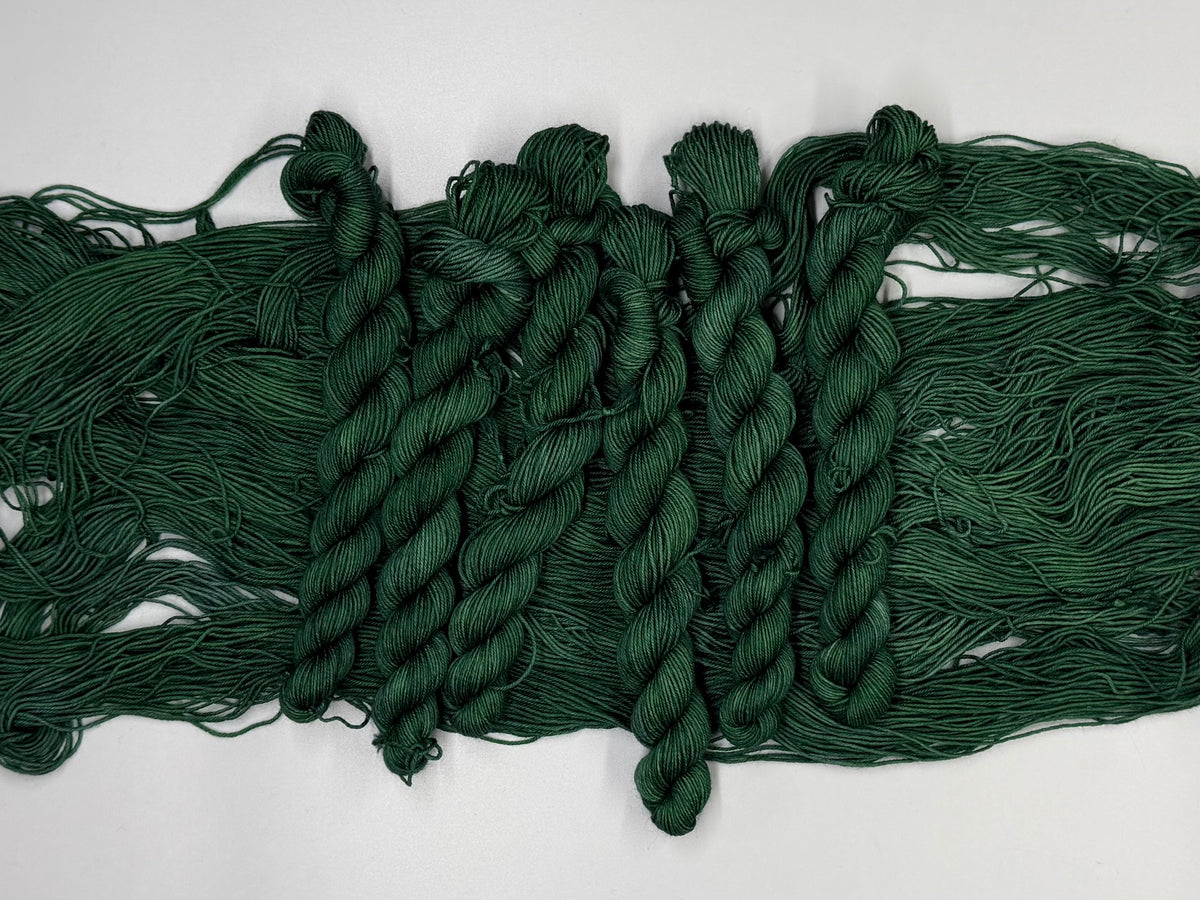 Blue Spruce -  Dyed to Order - Sweet Pea & Sparrow Hand Dyed Yarns