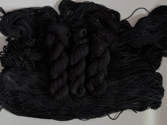 Raven-  Dyed to Order - Sweet Pea & Sparrow Hand Dyed Yarns